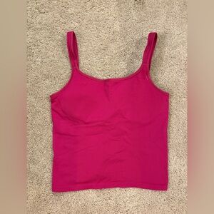 ebb to street cropped scoop neck tank